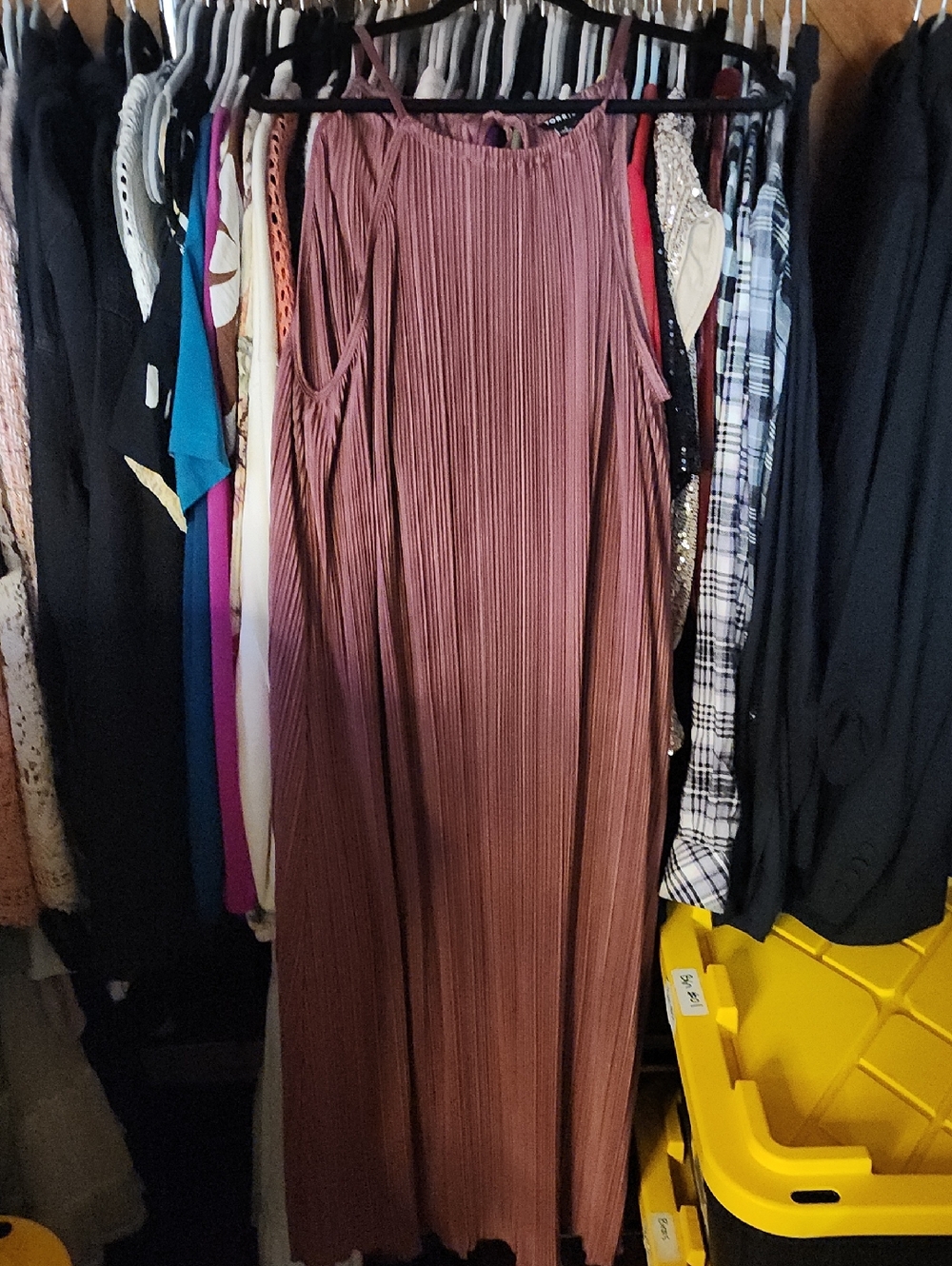 Mauve dress